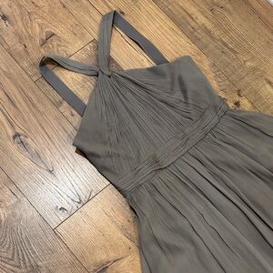 J.Crew Formal Gray Halter Dress